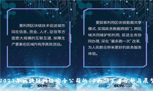 2023年区块链网络安全公司的10大领军者分析与展望