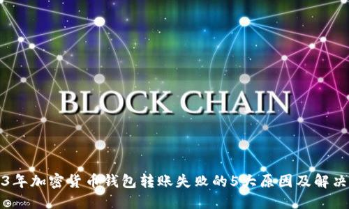 2023年加密货币钱包转账失败的5大原因及解决方案