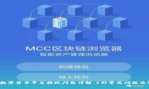 2023年数字货币平台提现问题详解：5种常见问题及解决方案