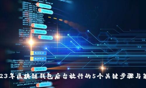 2023年区块链钱包后台放行的5个关键步骤与策略